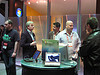 Barry Goffe and others at the Microsoft Product Pavilion