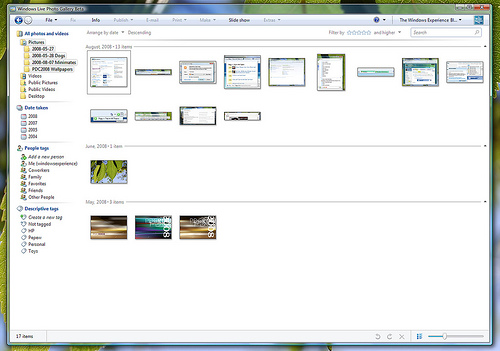 Windows Live Photo Gallery Beta