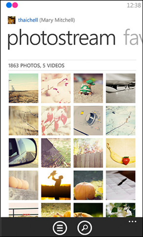 Flickr for Windows Phone 7