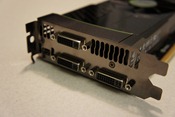 Display connections for the GTX 590