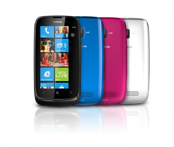 The Nokia Lumia 610