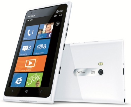 The Nokia Lumia 900 will be available in white starting April 22.