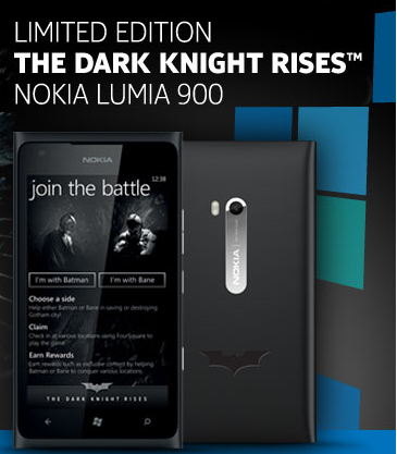 The limited-edition Lumia 900 "Batphone" is launching in the U.K. this week.