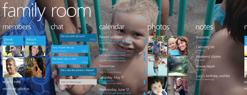Windows Phone Rooms Feature Screenshot