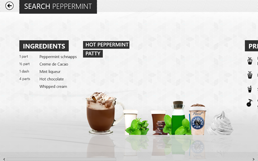 Hot Peppermint Patty recipe in Cocktail Flow app