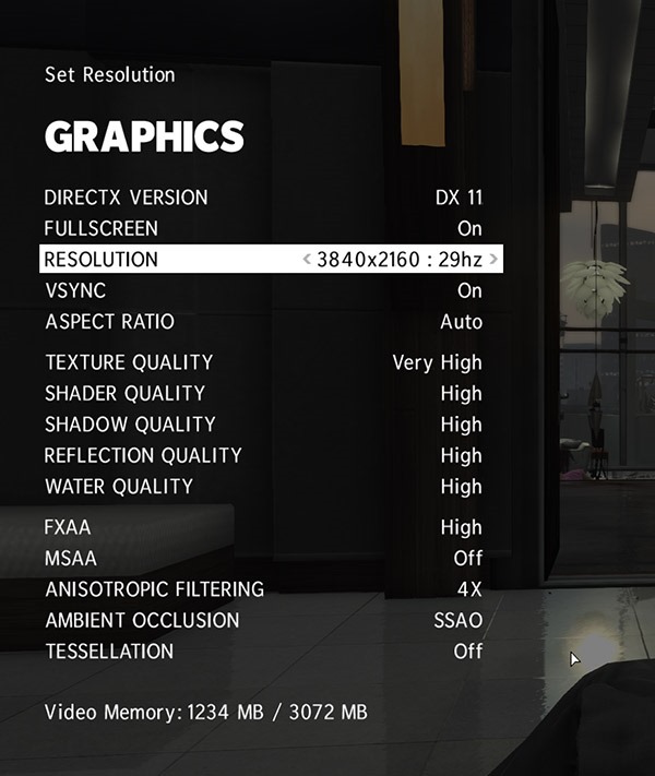 Max Payne Graphics Settings 600