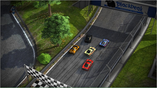 Game play in Reckless Racing Ultimate