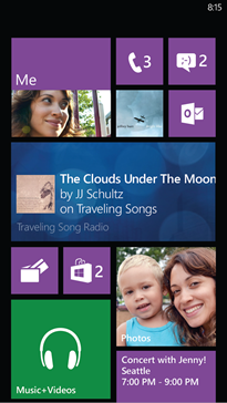 Pandora for Windows Phone 8 screenshot