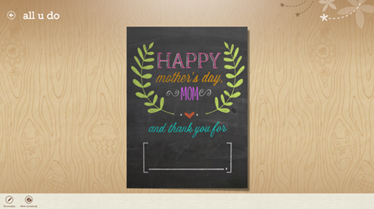 image of a mother's day card from justWink