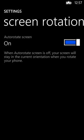 Does your screen keep spinning when you’re trying to read emails in bed? Use the new rotation lock option to keep it fixed in place. 