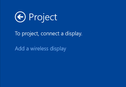 How to use Miracast for Windows 8.1 