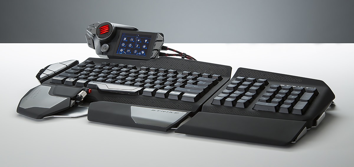 Hands-On: Mad Catz S.T.R.I.K.E. 7 Modular PC Gaming Keyboard with Display Windows Experience Blog
