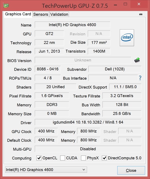GPU-Z-Intel-4600