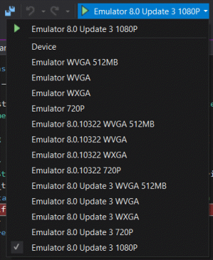 Emulator list - Update3