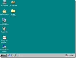 Windows 98介面