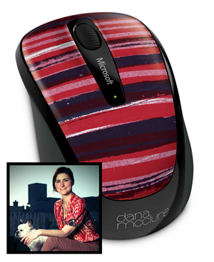 Show off your personality with this unique design from visual artist Dana McClure, who uses a variety of mediums to create her limited-edition prints, collages and textile designs. The mouse’s Nano transceiver gives you wireless freedom so you can add style to virtually any workspace.