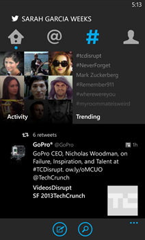 Official Twitter app for Windows Phone 8 gets juicy upgrade.