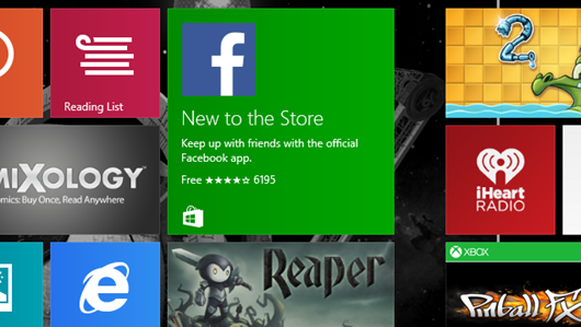 Image of Windows Store live tile