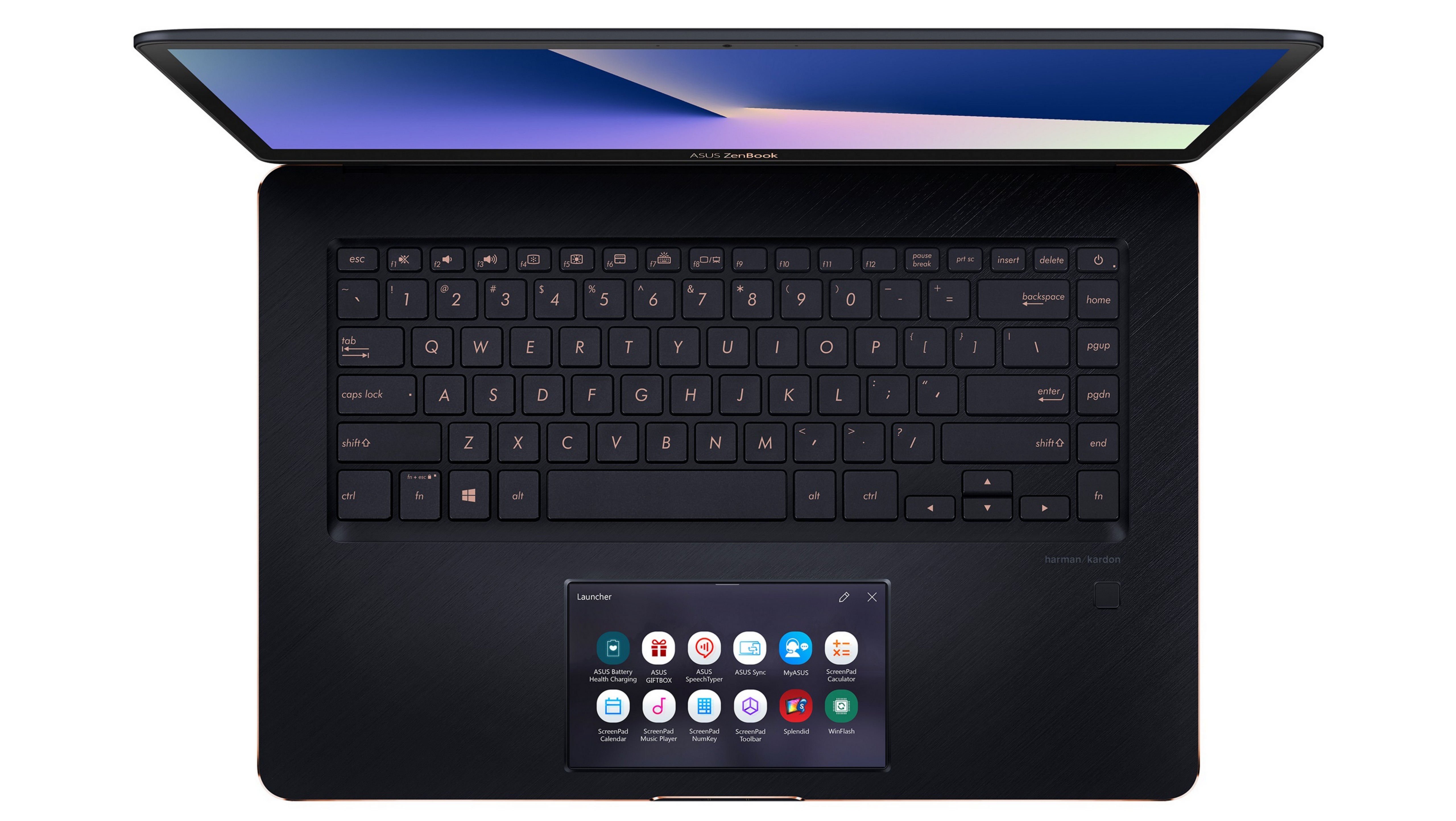 Asus zenbook отключить screenpad