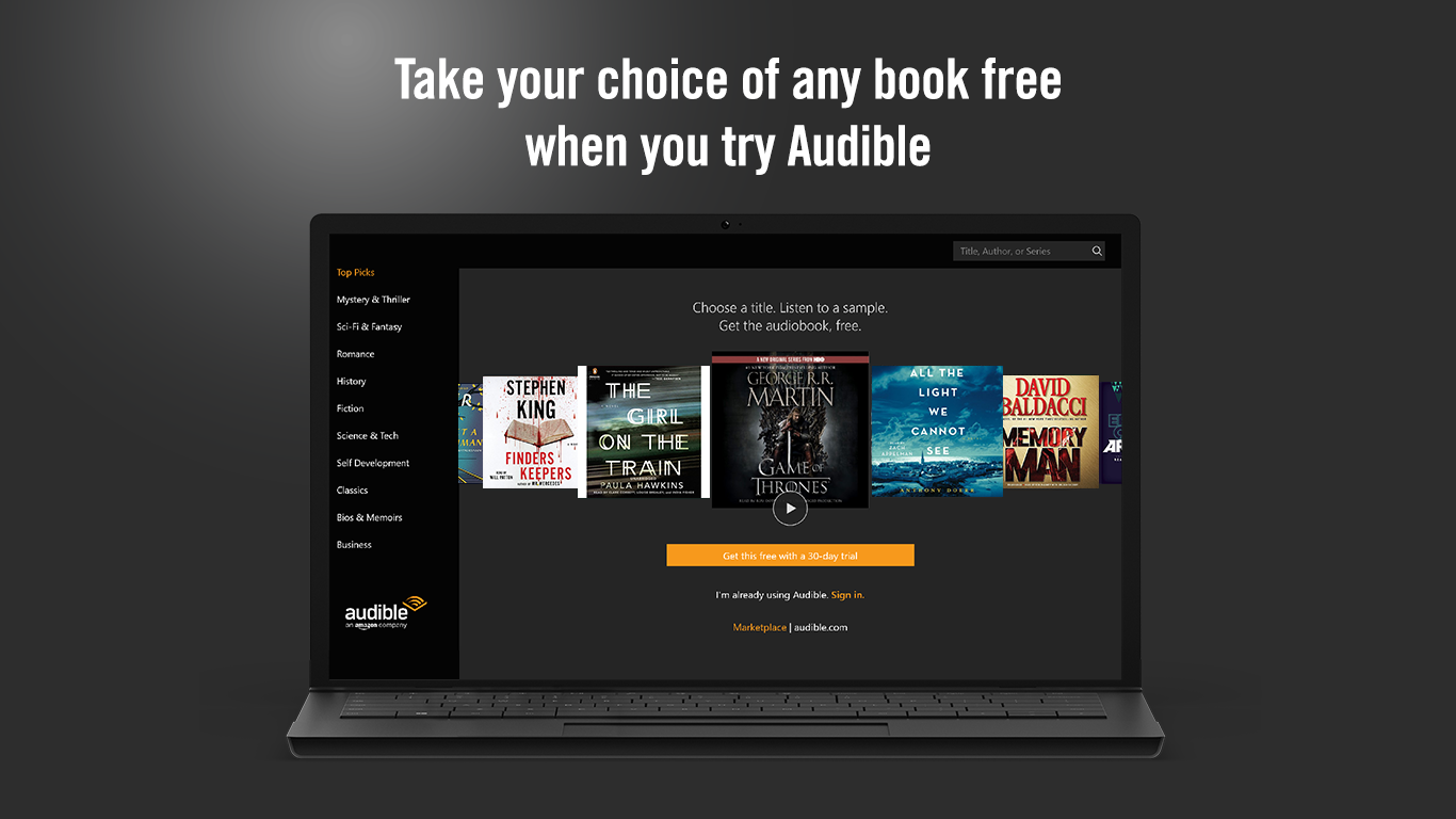 download audible books windows 10