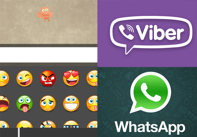 viber vs whatsapp by country