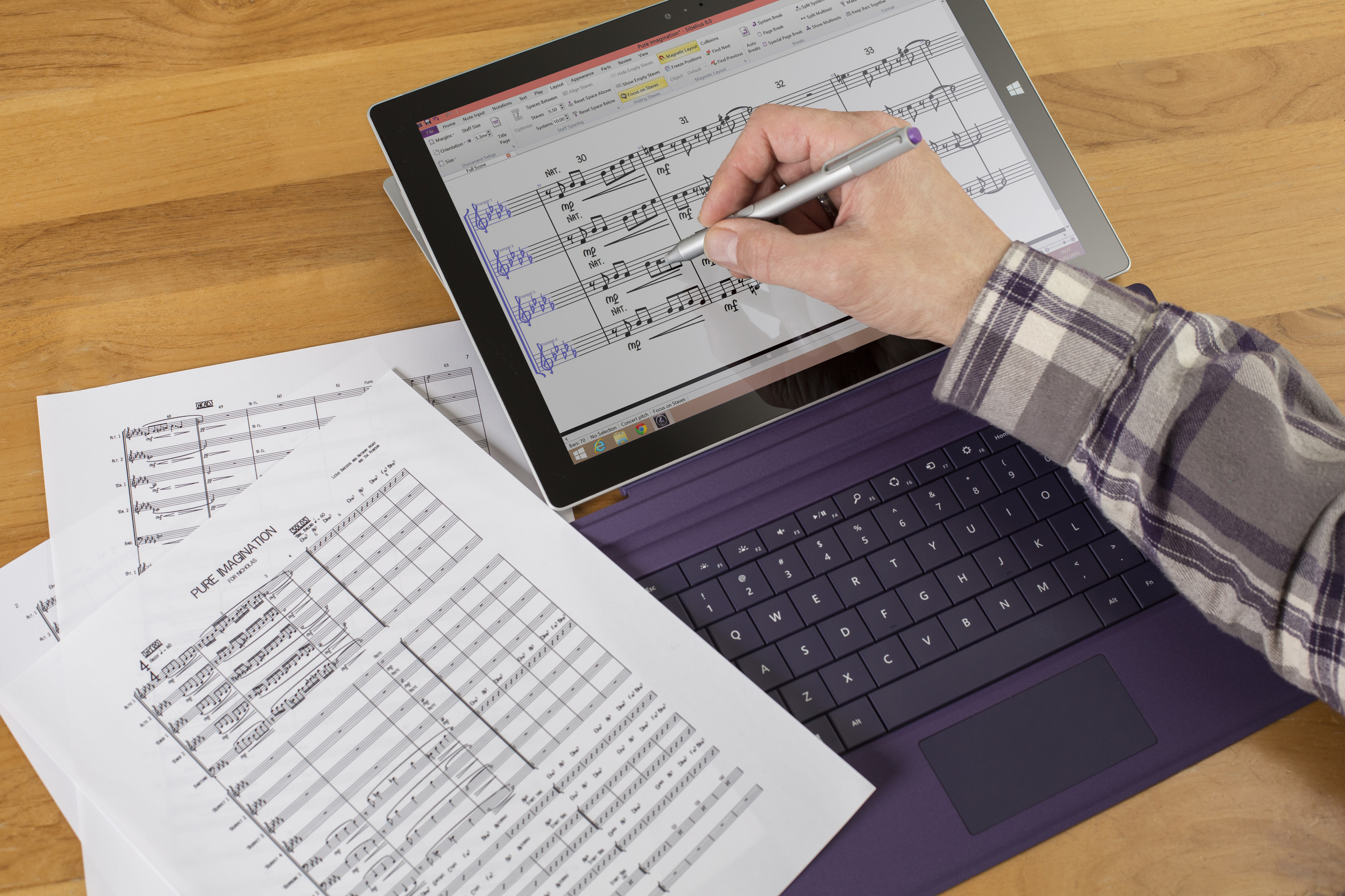 The New Sibelius Built For Surface Pro 3 Designed For