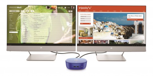 HP Stream Mini - dual monitor