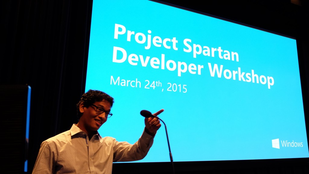 Project Spartan Developer Workshop - March 24th 2015