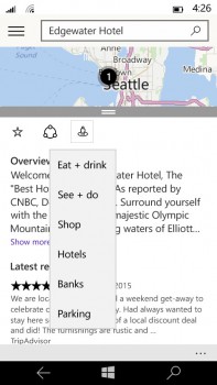 9 Edgewater Hotel Nearby Search Categories