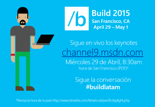 Build 2015 invitation
