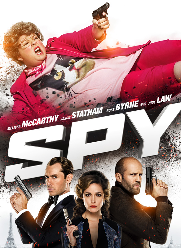 Spy - Where Melissa McCarthy goes, huge laughs follow, and this CIA-themed action-adventure-comedy is no exception.
