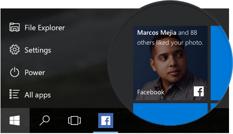 Facebook for Windows 10
