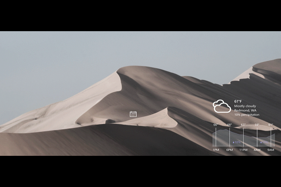 sand dune blur animation