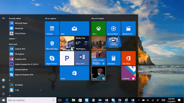 Windows 10 Tip: Start menu