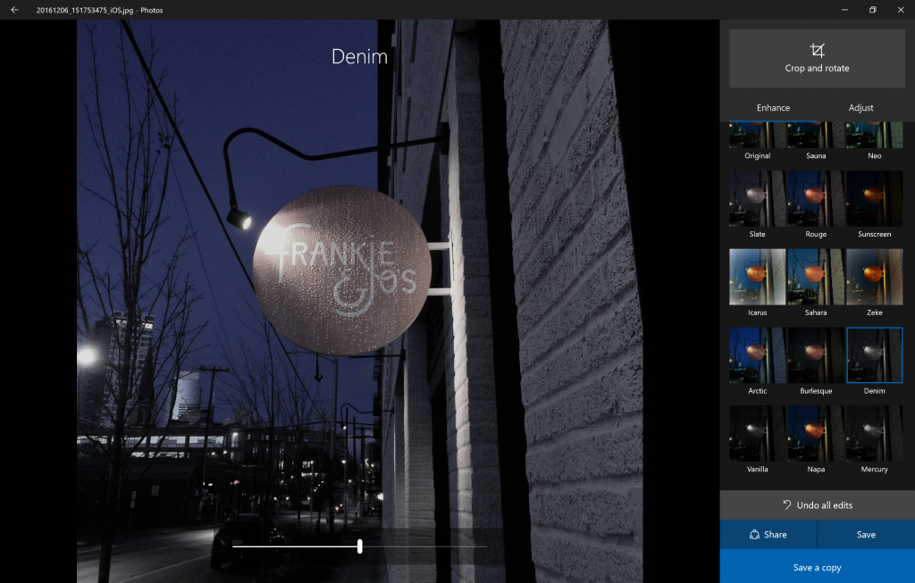 New features arrive in Microsoft Photos on Windows 10