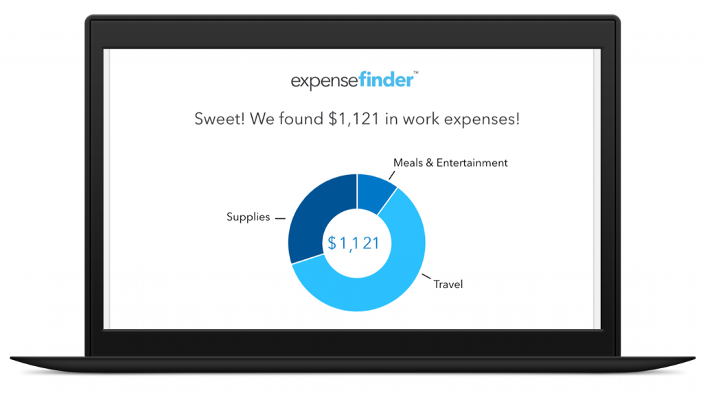 TurboTax Self-Employed, Expense Finder™ will automatically find deductible and industry- specific business expenses for you.