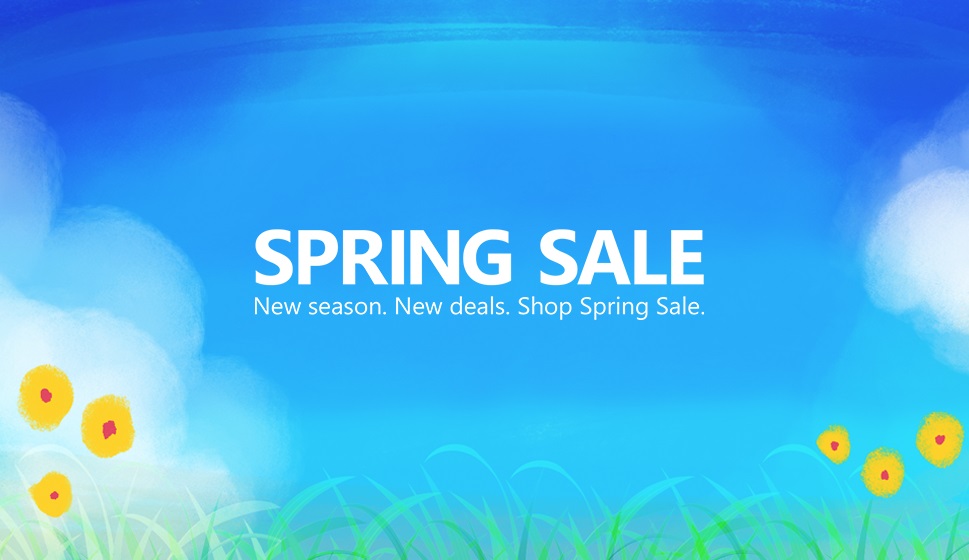 Spring Sale: New Season. New Deals. Shop Spring Sale.