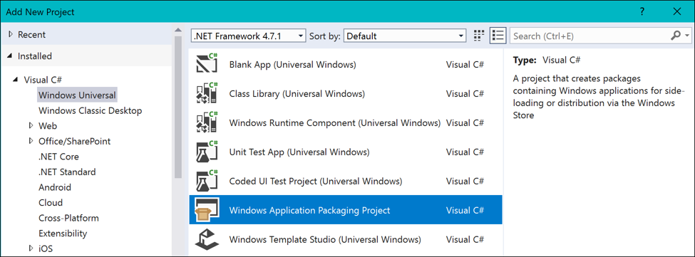 Visual Studio 2017 Update 4 makes it easy to modernize your desktop  application and make it store ready - Windows Developer Blog