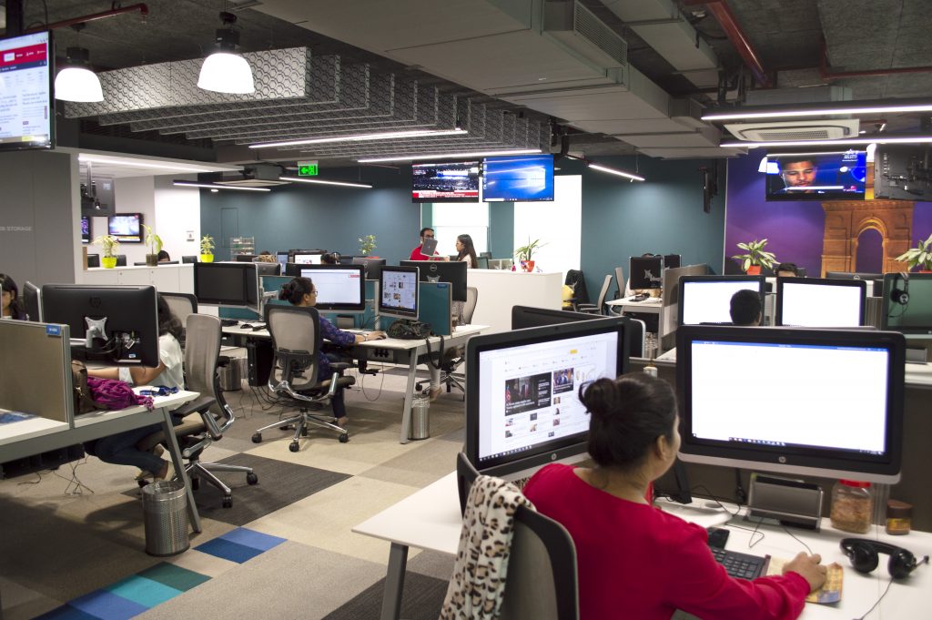 Microsoft News Editors at Delhi Media Center
