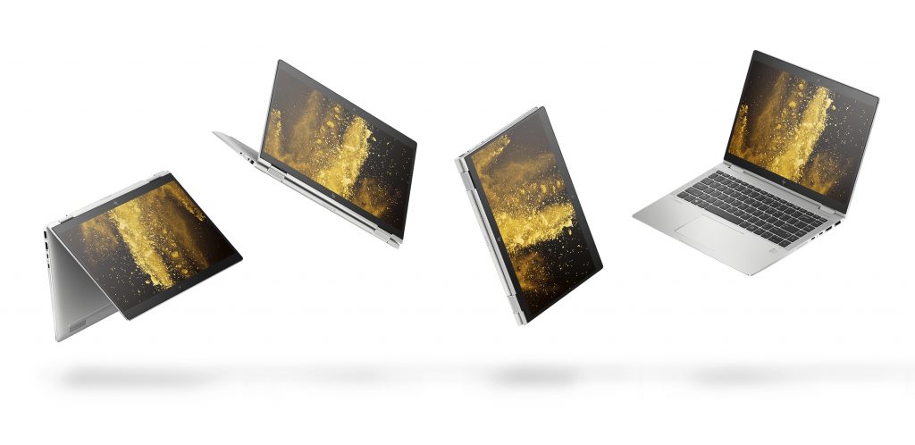 Four modes of HP EliteBook x360 1040 G5