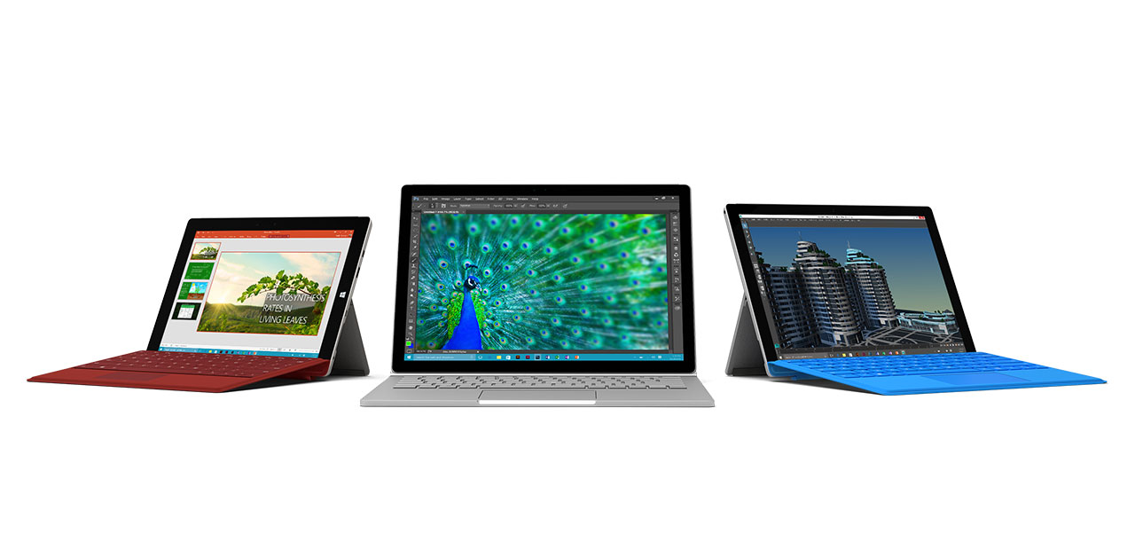 Family of Surface products