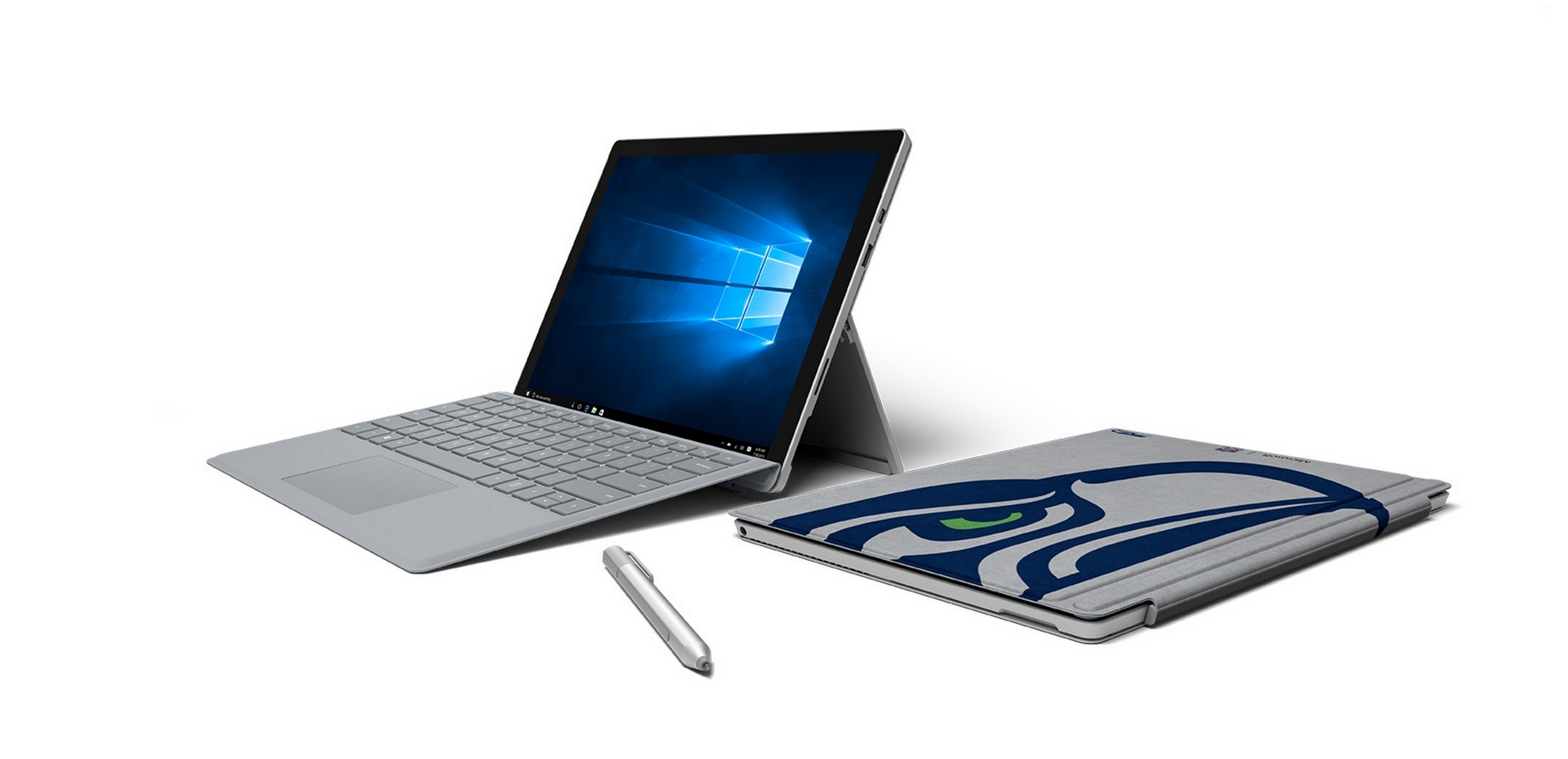Microsoft Surface Pro 4 Seattle Seahawks Type Cover