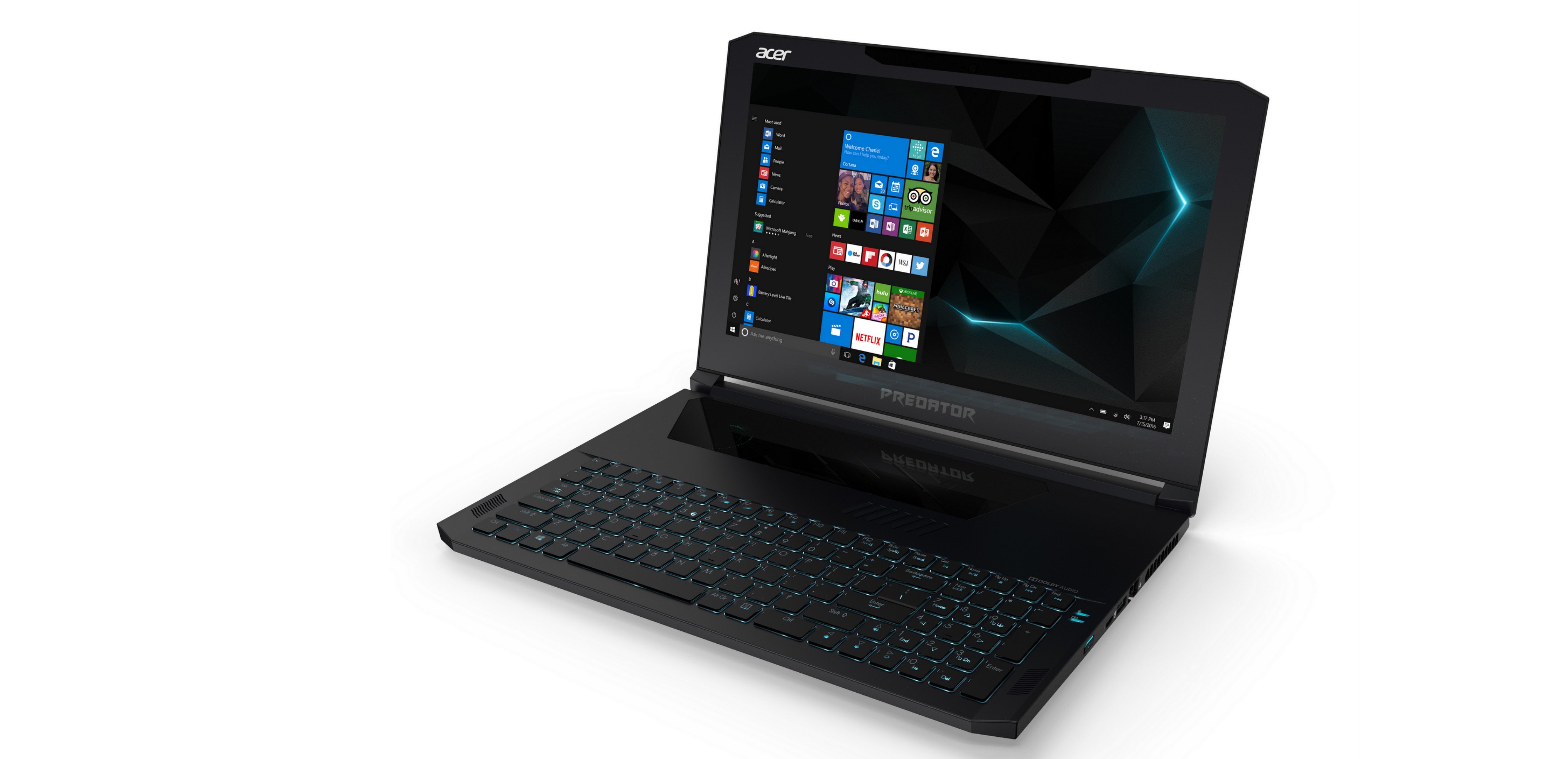Acer announces powerful new gaming notebooks with Windows 10,