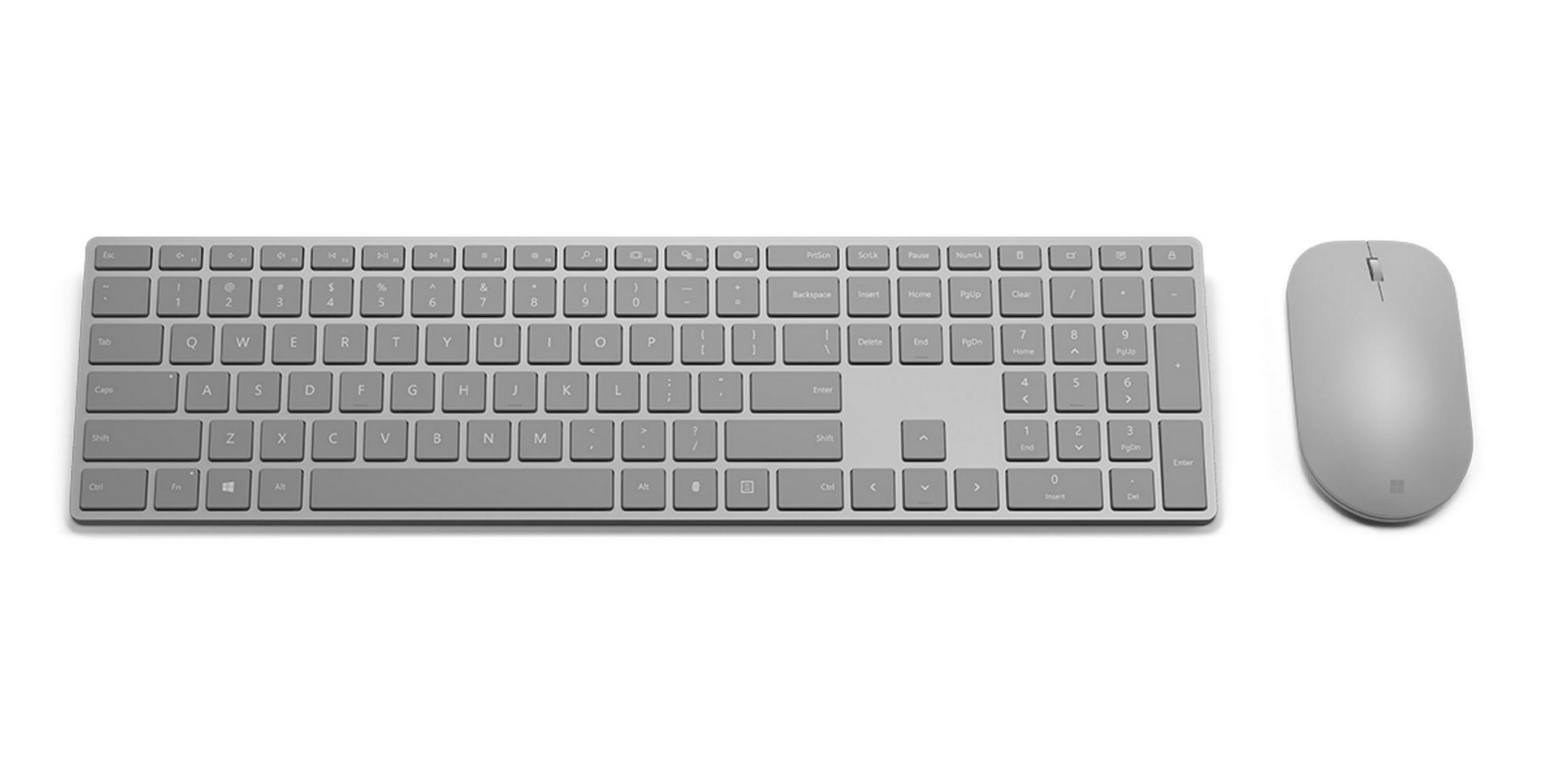 Microsoft Modern Keyboard with Fingerprint ID and Microsoft Modern Mouse