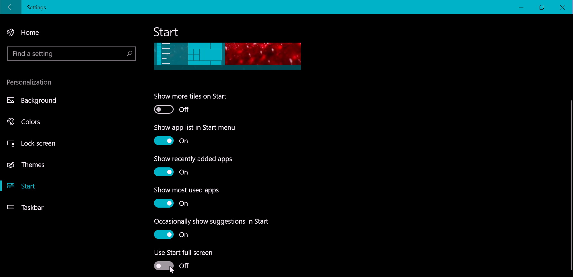 Windows 10 Tip: How to make Start full screen