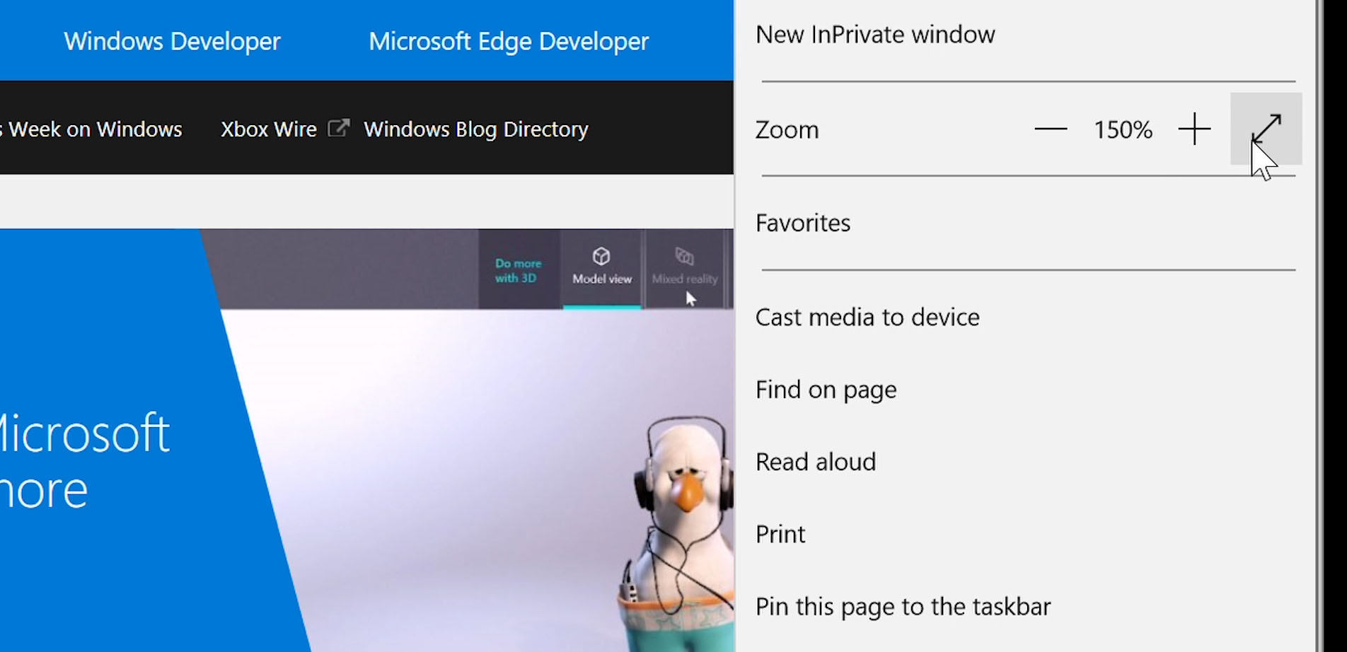 Windows 10 Tip: Browse full screen in Microsoft Edge | Windows Experience  Blog