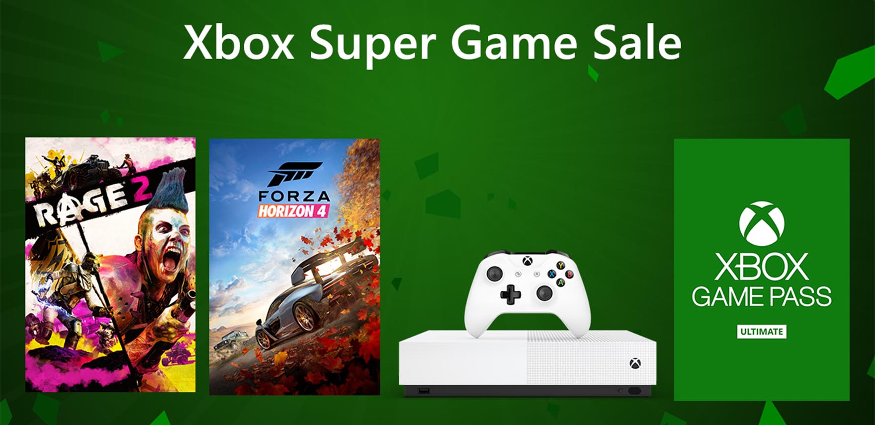 Xbox Super Game Sale product logos