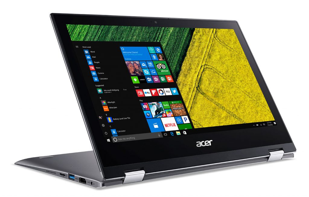 Acer Spin 1 под управлением Windows 10