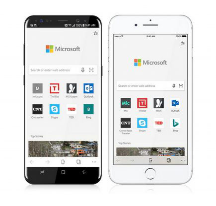 Вышел браузер Microsoft Edge для iOS и Android