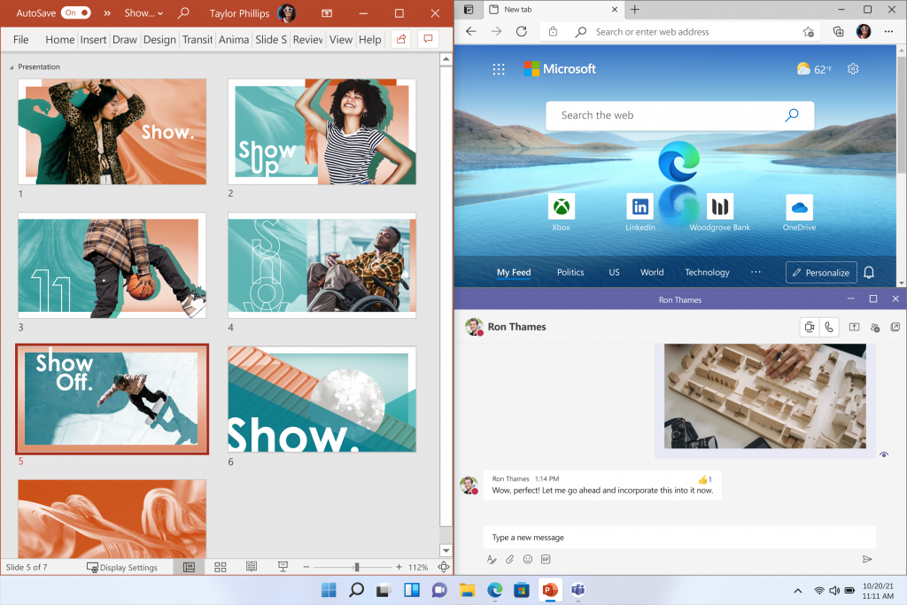 Скриншот Windows 11 